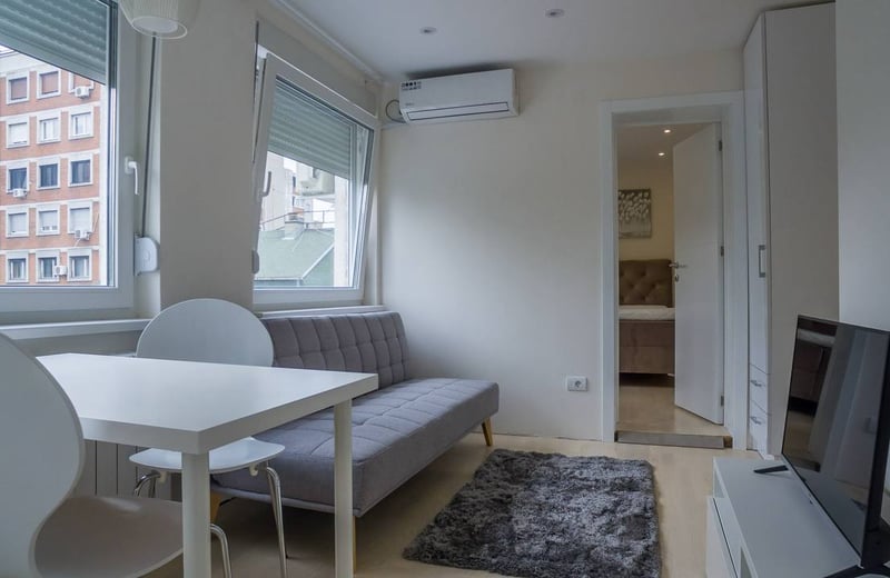 Rental of a cozy 3-room apartment, 50 m², Vračar, Belgrade, Serbia